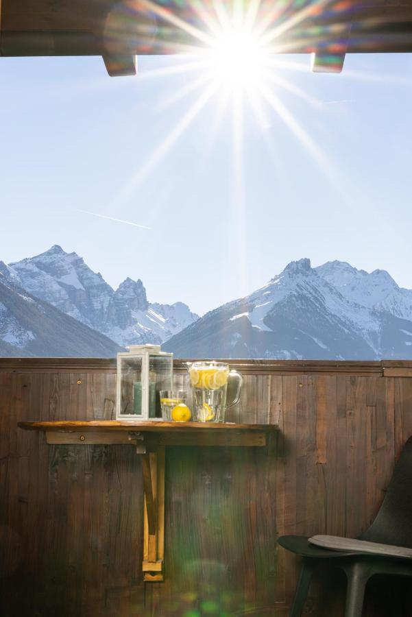 Kassnhof - Urlaub In Den Bergen Apartment Telfes im Stubai Exterior foto